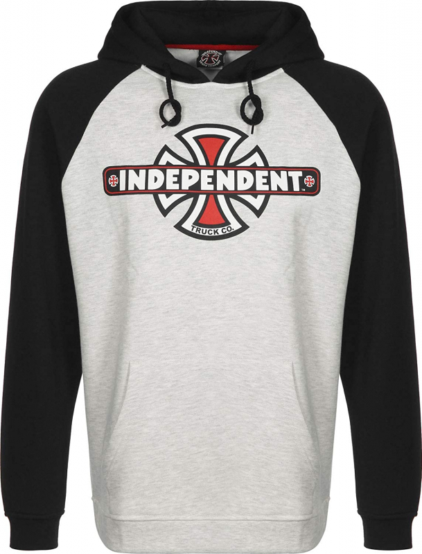 Independent Vintage Cross Raglan Hoodie