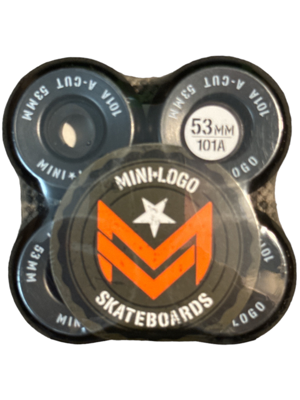 Mini Logo A-Cut Wheels black