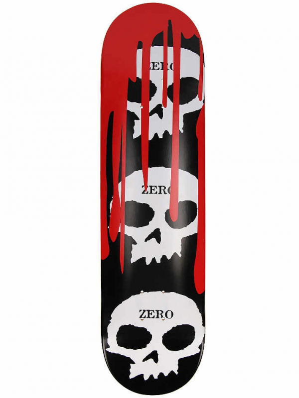 Zero Team 3-Skull Blood Back